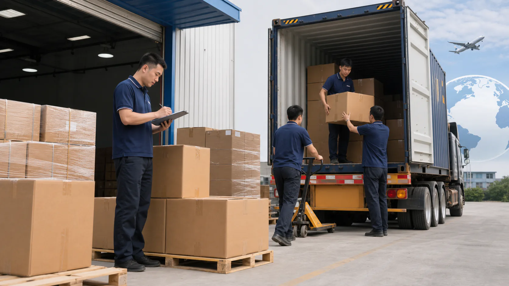 Container Loading process